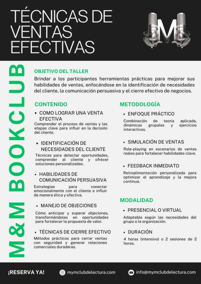 Técnicas de Ventas Efectivas y Persuasión